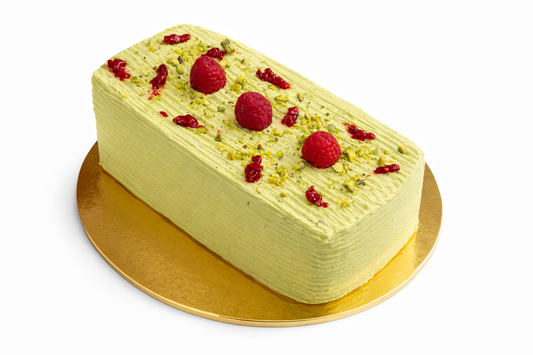 Pistachio Raspberry Cake