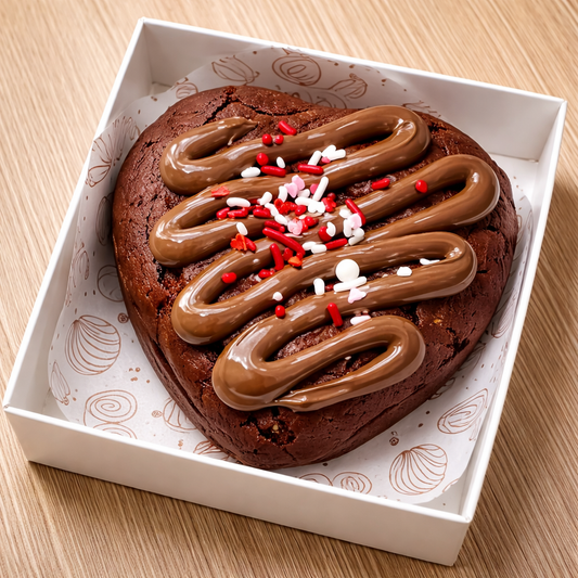 Valentine's Cookie Cake
